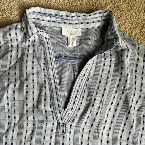 Loft Lounge Shirt Size S - Picture 5 of 6